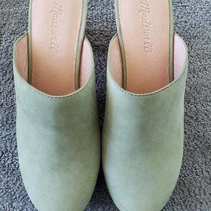 Madewell Faded Cactus Clogs Size 8